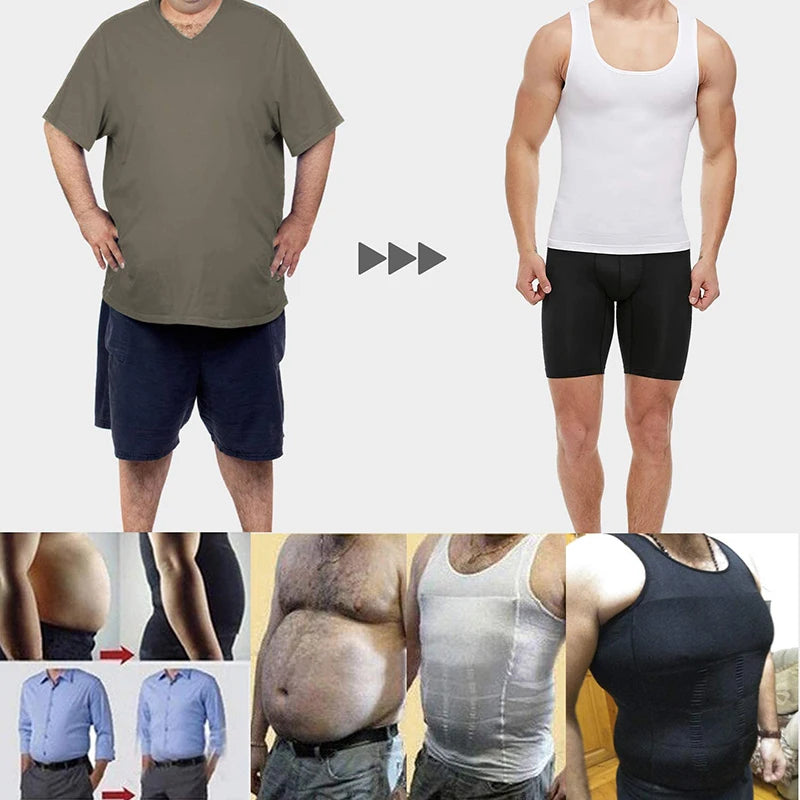 Men Slimming Body Shaper Belly Control Shapewear