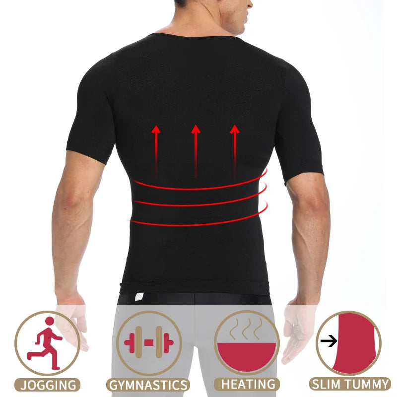 Men Slimming Body Shaper Belly Control Shapewear